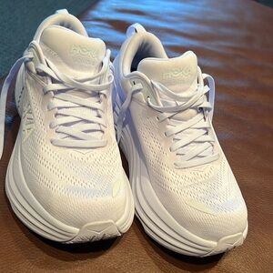White walking/running sneakers.  Worn once!! Brand new